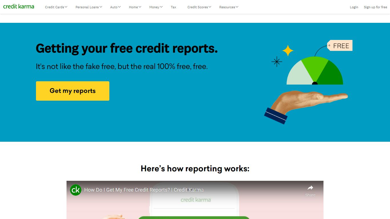 Get Your Free Credit Reports | Credit Karma